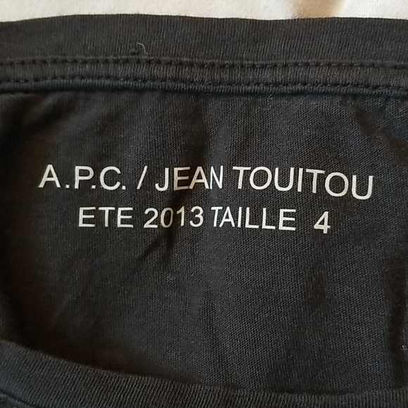 A.P.C Jean Touitou Vintage Long Sleeve T-shirt - Picture 2 of 5